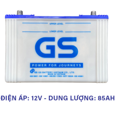 Ắc Quy GS Nước 100D31R 12V 85Ah, Ắc Quy Ô Tô GS Chính Hãng 